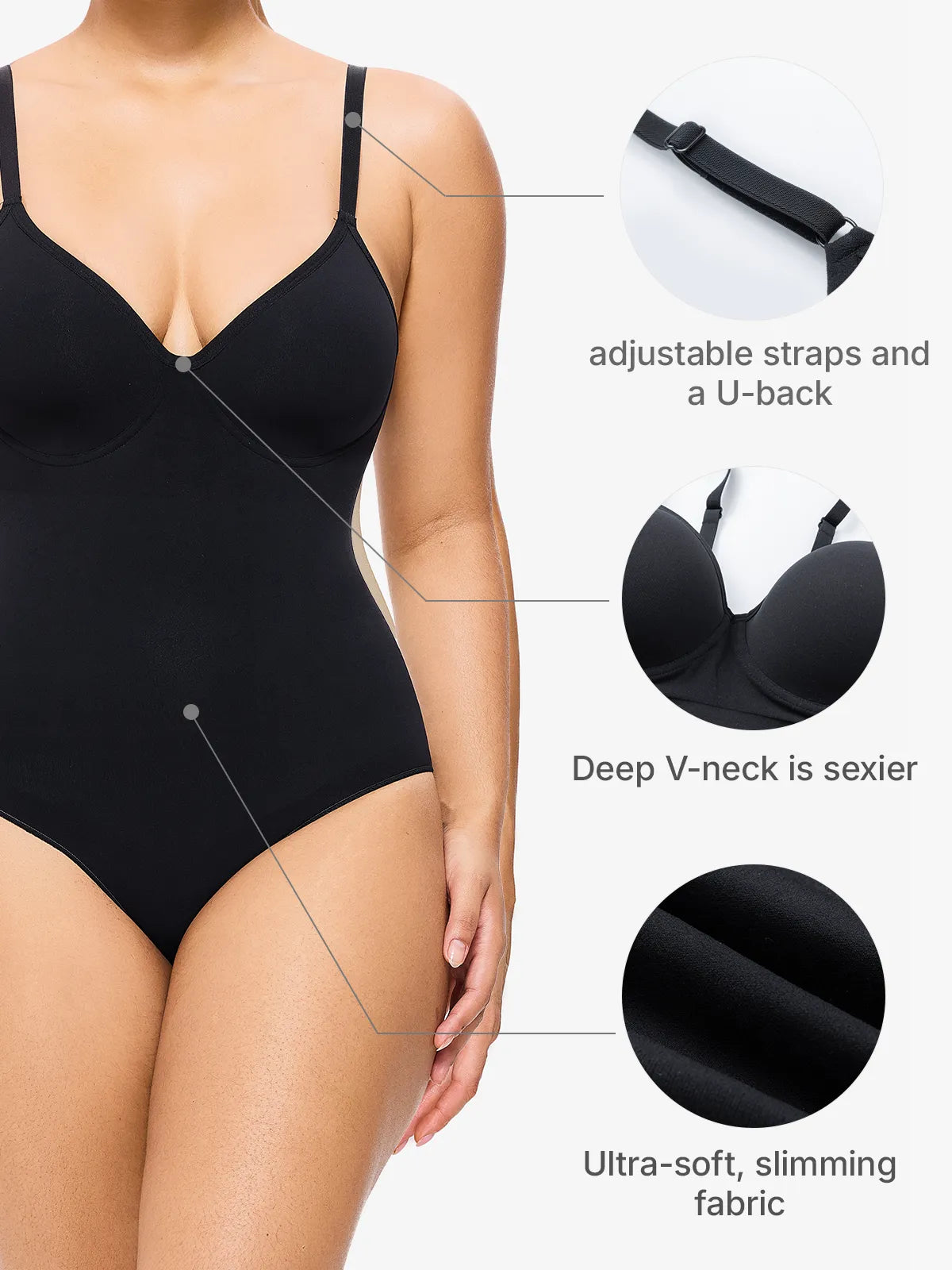 Body Sculptant Ultra-Doux – Effet Amincissant et Maintien Confortable