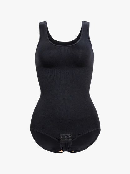 Body gainant doux à bretelles élastiques – Forme en V, dos classique