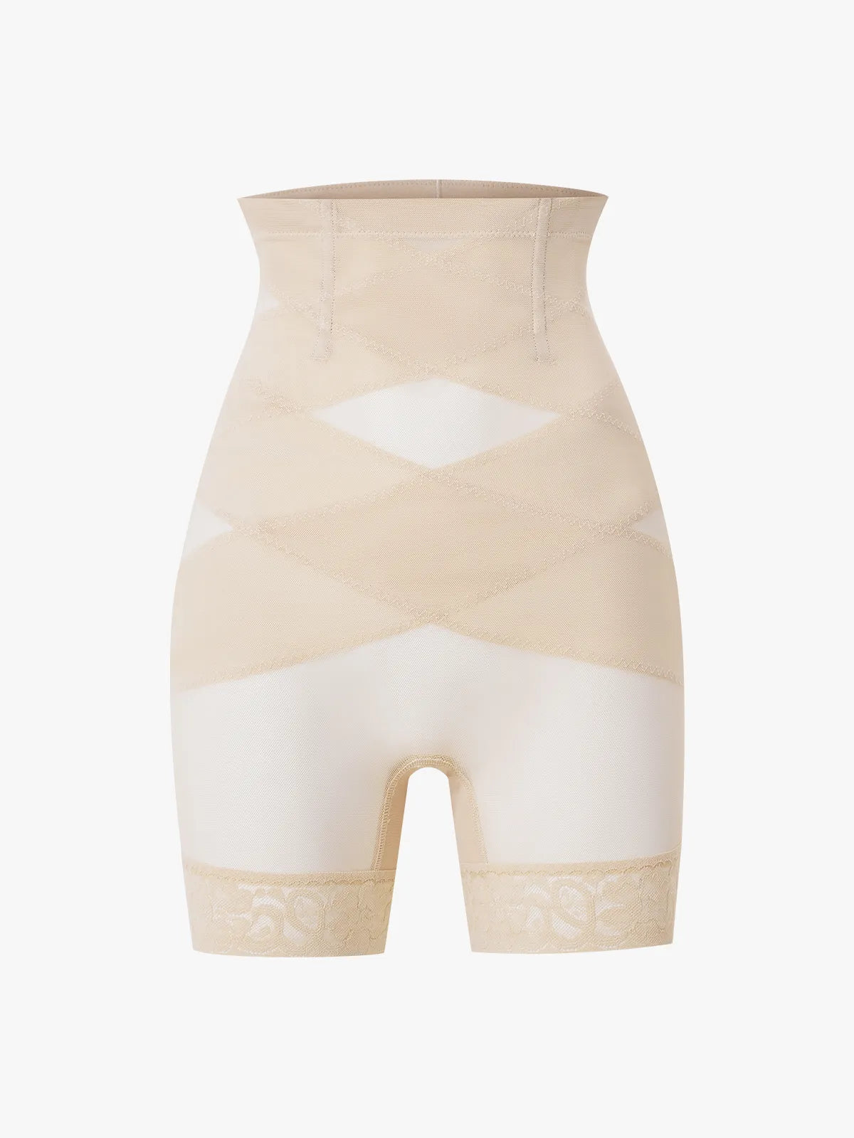 Body tummy control gris – Gainage abdominal, longueur cuisses