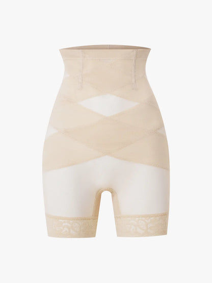 Body tummy control gris – Gainage abdominal, longueur cuisses