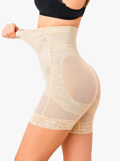 Body tummy control gris – Gainage abdominal, longueur cuisses